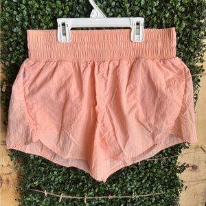 Women's coral shorts